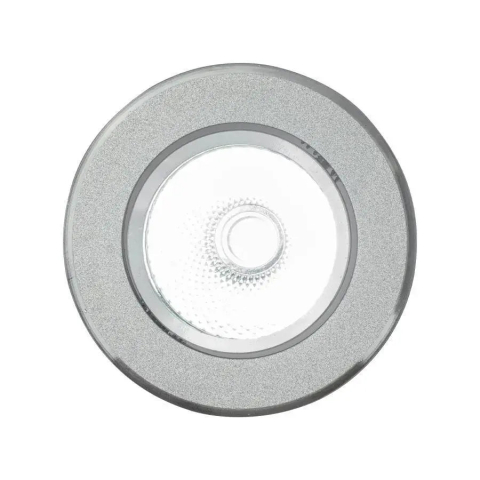 Spot LED Incastrabil, 5W, Metal, Argintiu [1]