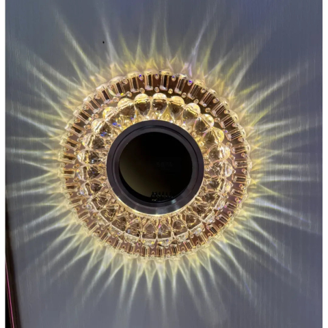 Becuri LED Spoturi - Spot LED, STRAHL II, 4W, Rotund, lumina Calda, Transparent