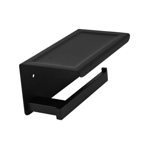 Suport Hartie Igienica cu Suport Telefon/Parfum Negru GJ610 [1]