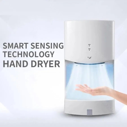 Uscator de maini automat cu senzor FL-2020, 1200W, Jet de aer, Alb [2]