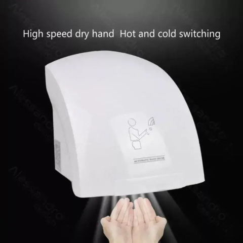 Uscator de Maini cu Senzor, 1800W, Alb, Abs [2]