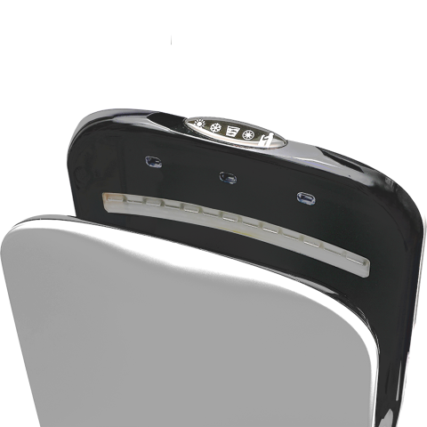 Uscator de maini cu Senzor, 2000W, ABS, 2029WH [1]