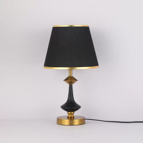 Veioza Shreya 1x E27 Negru Auriu [1]