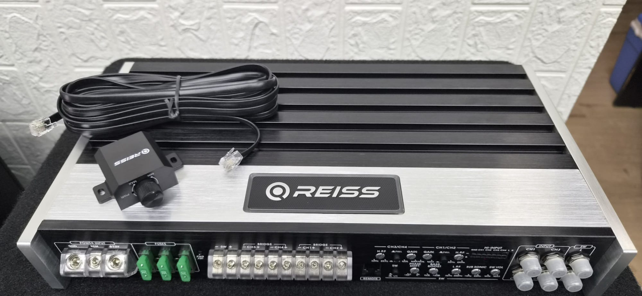 Amplificator auto Reiss RS-T5100.5H 5 canale 4x80W 1x400W RMS [5]