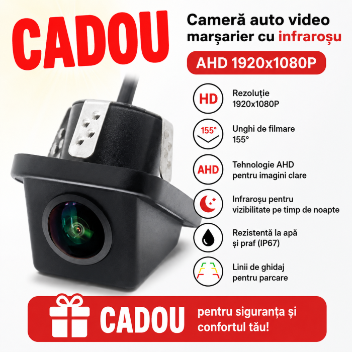 Navigatie Nissan Qashqai (2006-2014), 2GB RAM, Android, GPS, Wi-FI, Carplay, Android Auto, USB, Bluetooth, Radio, Waze, Touchscreen, 9 inch HUB64 + CAMERE [4]
