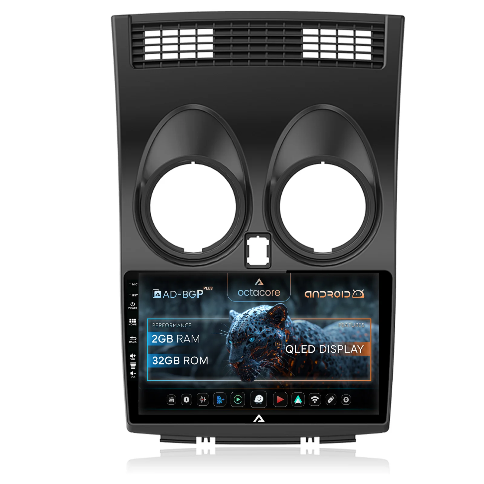 Navigatie Nissan Qashqai (2006-2014), Android, A-Octacore / 4GB RAM + 64GB ROM, 9 Inch - AD-BGA9004+AD-BGRKIT161 AUTODROP + CAMERE [7]
