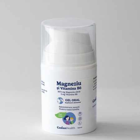 Suplimente copii - Magneziu+Vitamina B6 gel oral