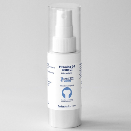 Suplimente adulti - Vitamina D3 2000 UI spray oral