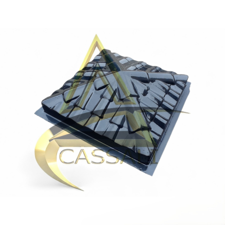 Matrite Capace Gard - Matrita Capac Stalp model  Acoperis 30x30x10cm