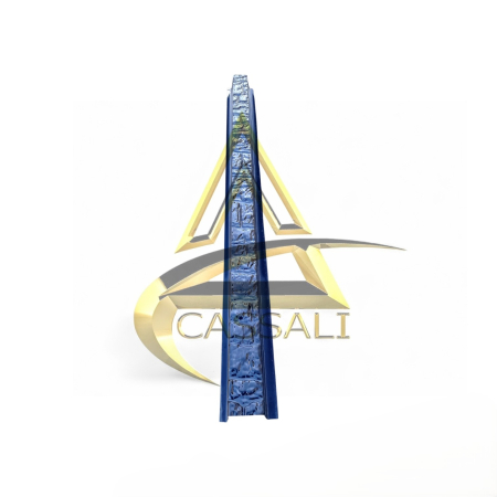 Matrite Stalpi - Matrite Stalp Canal INCHIS, Model PIATRA SPARTA - 13x13x275cm