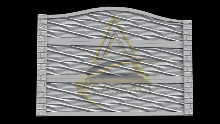 Set Matrite Gard cu Stalpi - Set Matrite Gard cu Stalpi DIAMANT