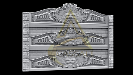 Set Matrite Gard cu Stalpi - Set Matrite Gard cu Stalpi LEU