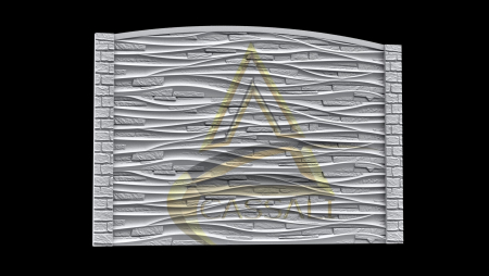 Set Matrite Gard fara Stalpi - Set Matrite Gard fara Stalpi PIATRA in VALURI