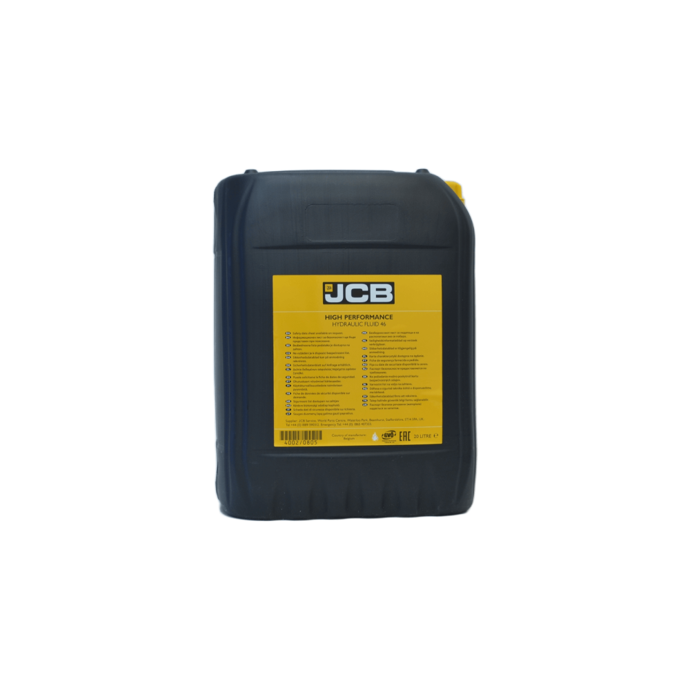 Ulei Hidraulic 46 JCB High Performance 20L Original Hidraulic HP46 - Cod 4002/0805 [5]