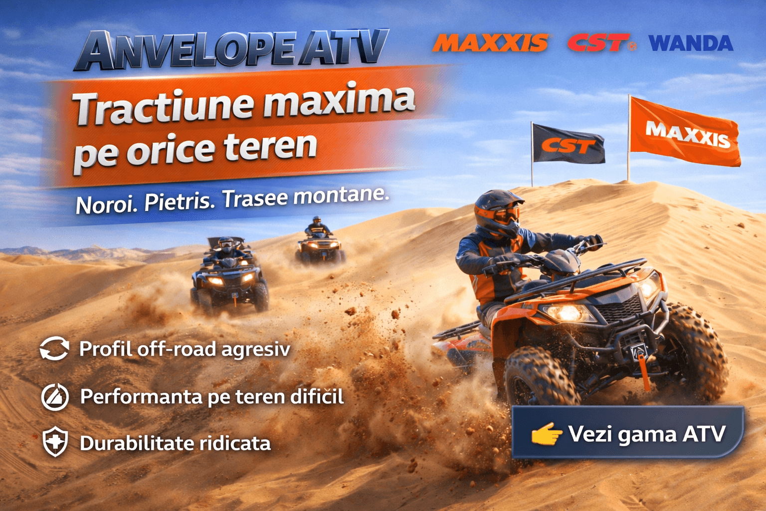 Anvelope ATV