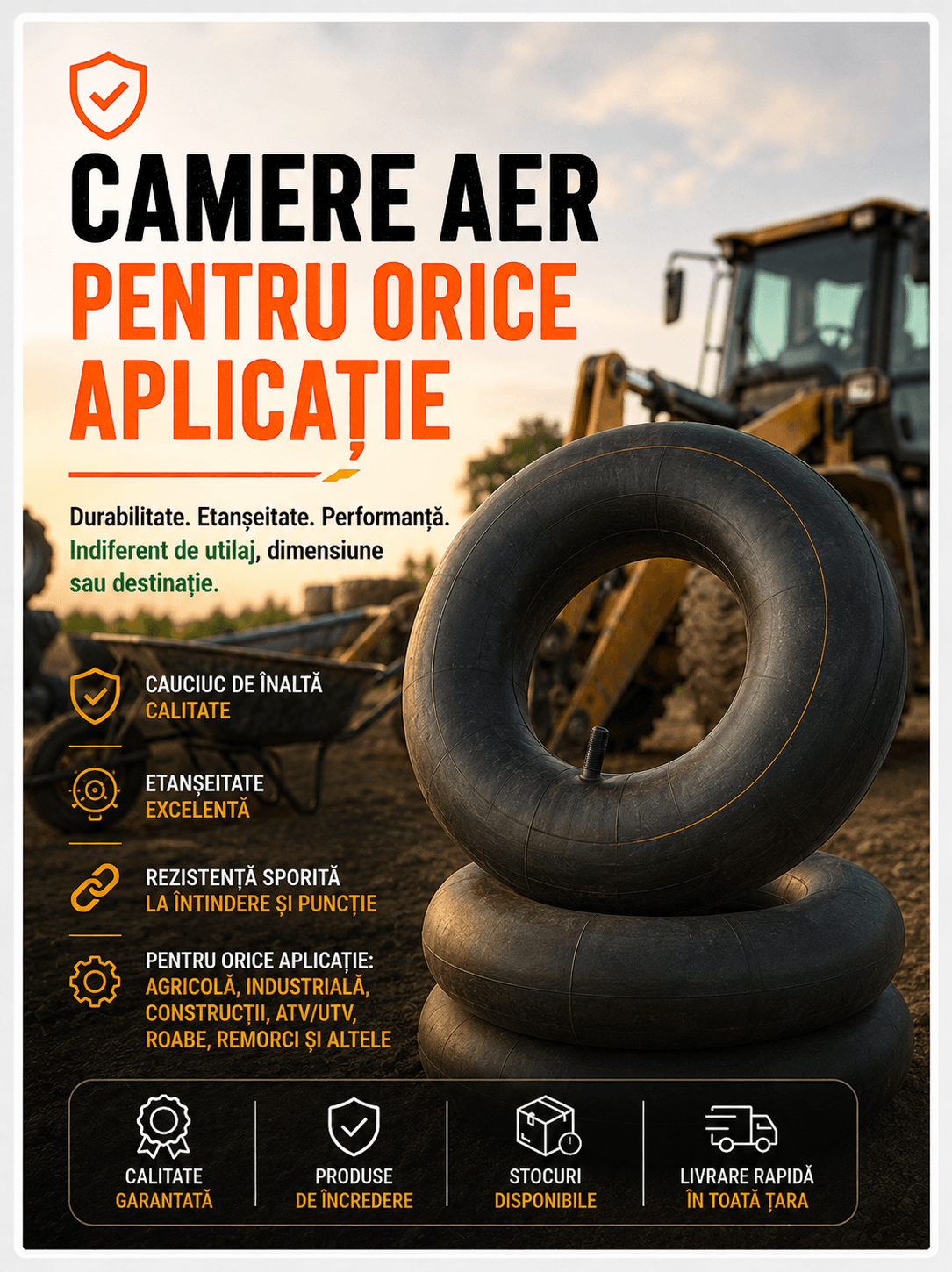 Camere aer pentru orice aplicatie