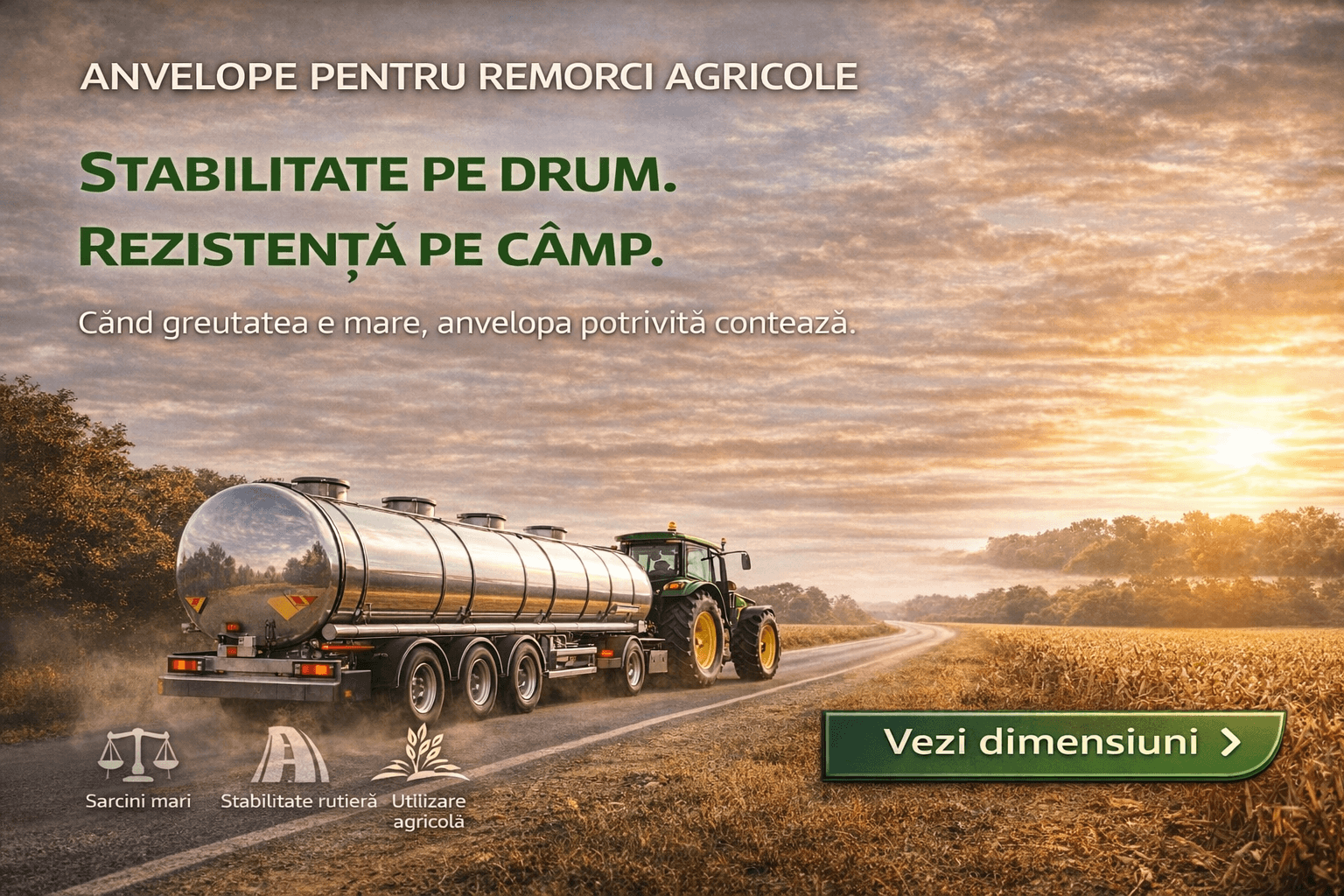 Anvelope remorci agricole