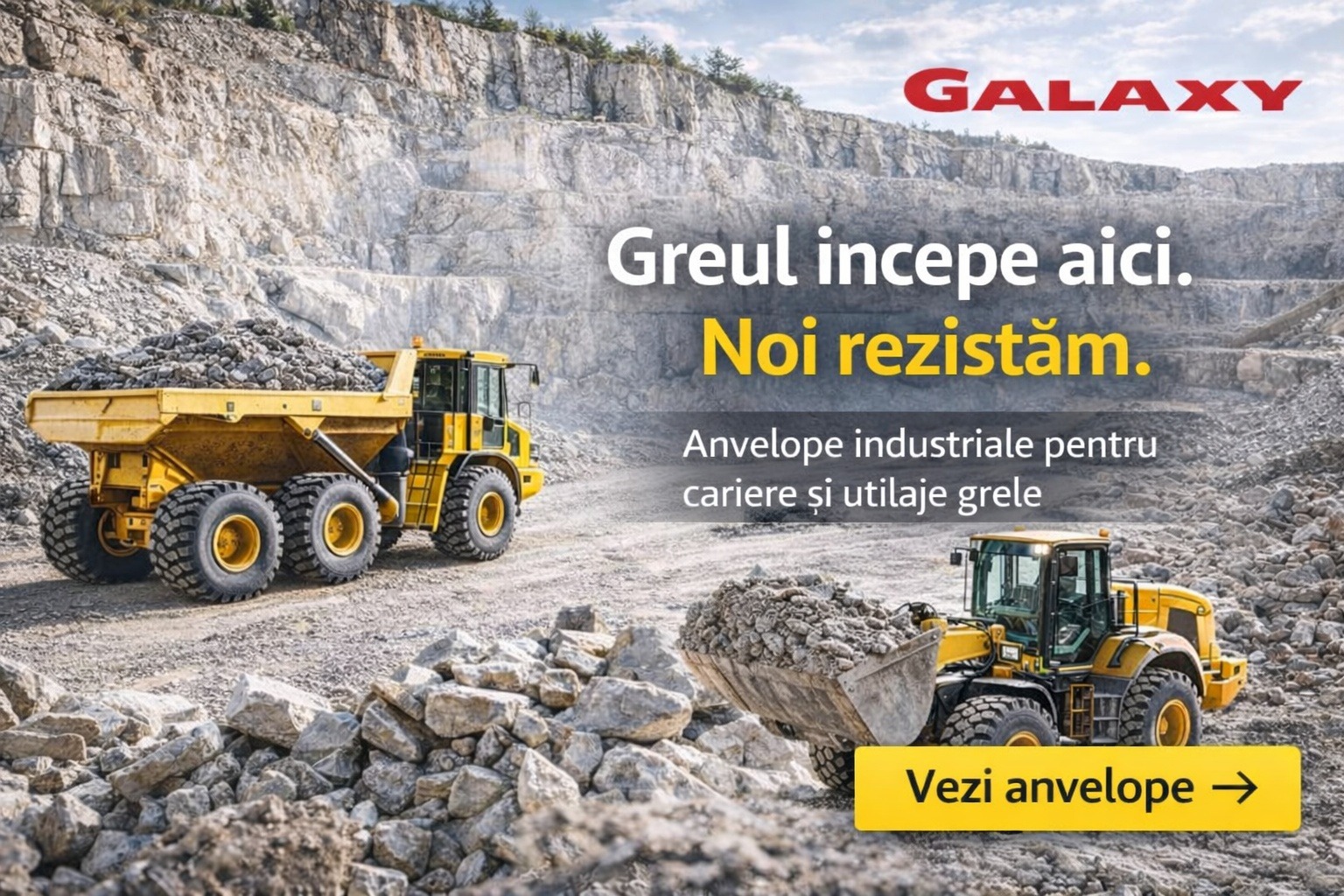 Anvelope industriale Galaxy Mobil