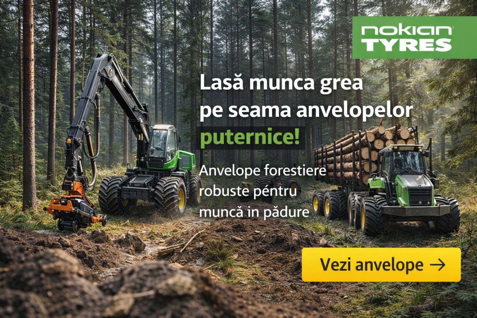 Anvelope forestiere Nokian Mobil