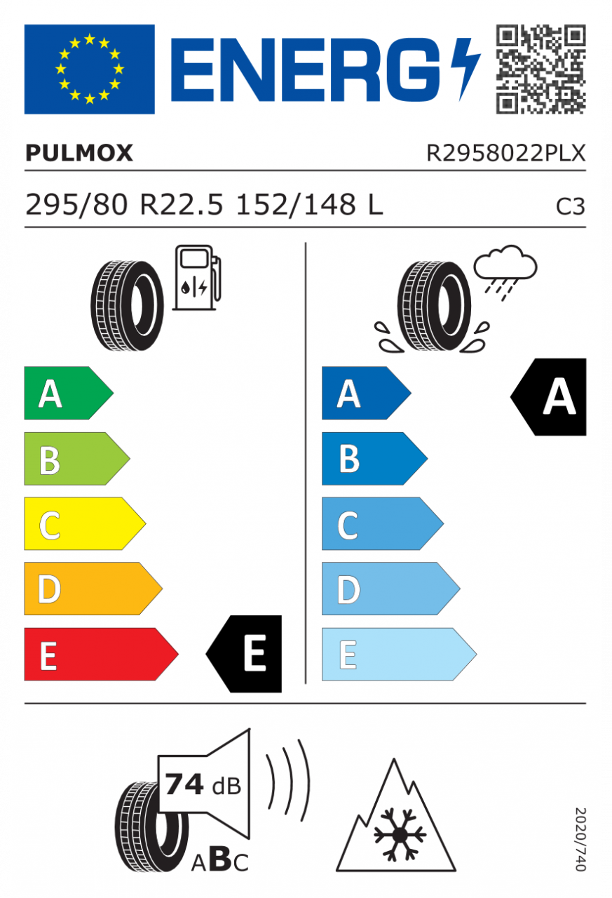 Anvelope camion Tractiune 295/80/R22.5 154/149M PULMOX PX300 TL [4]