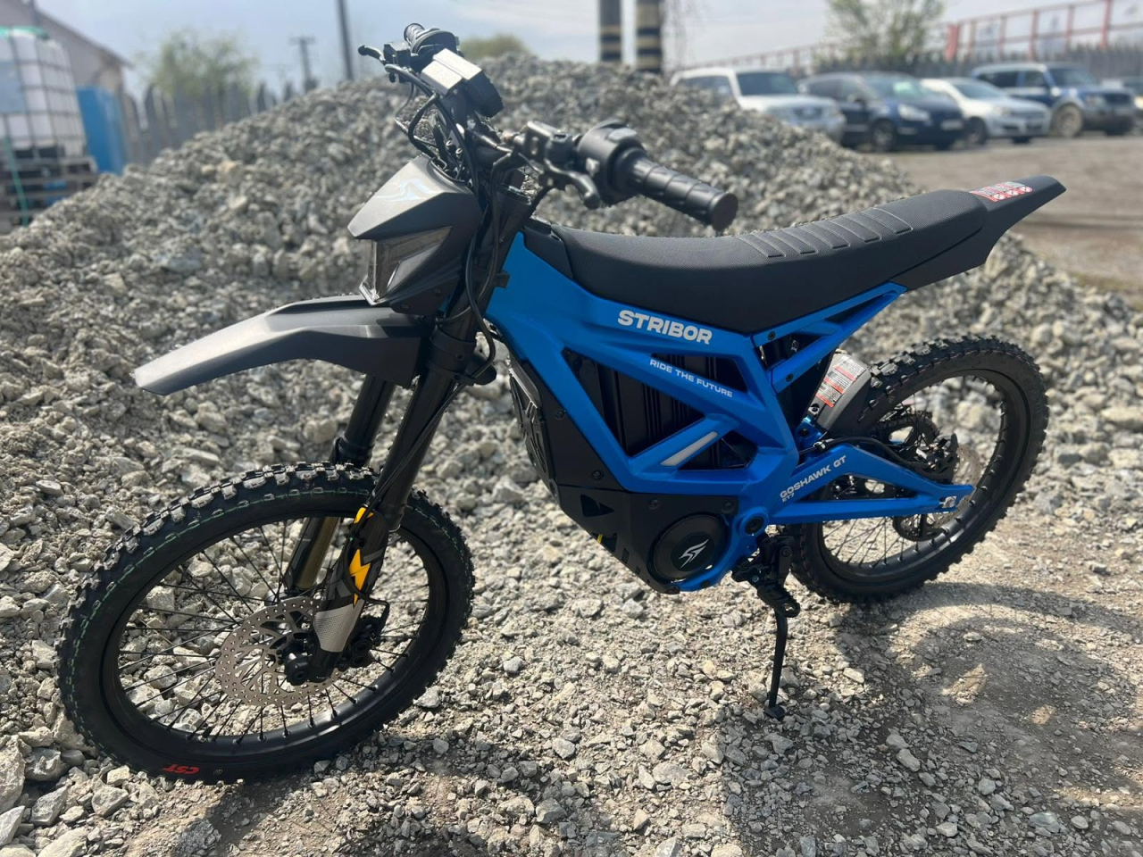 Motocicletă electrică STRIBOR GOSHAWK GT - ET7 BLUE [2]