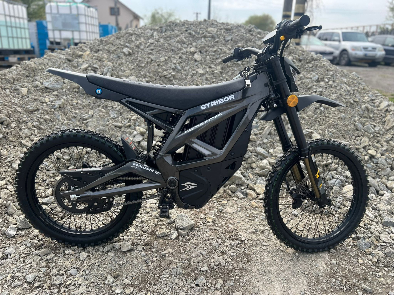Motocicletă electrică STRIBOR GOSHAWK GT - ET7 GRAY 40Ah/72V 13KW [2]