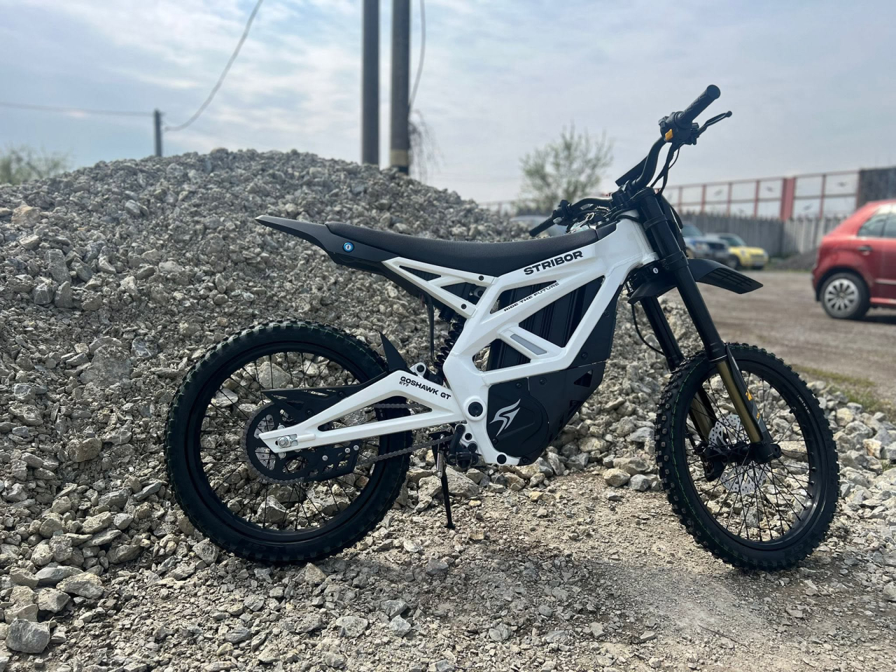 Motocicletă electrică STRIBOR GOSHAWK GT ET7 White [2]