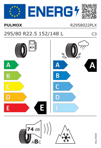 Anvelope camion Tractiune 295/80/R22.5 154/149M PULMOX PX300 TL [3]