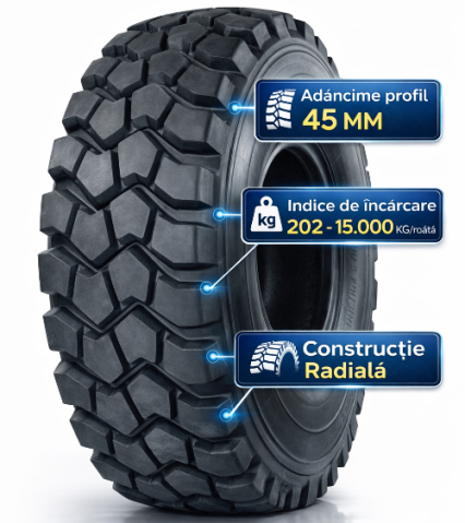 750/65R25 - Anvelope 750/65R25 202/190A2/B ** AEOLUS E-3/AE36  TL