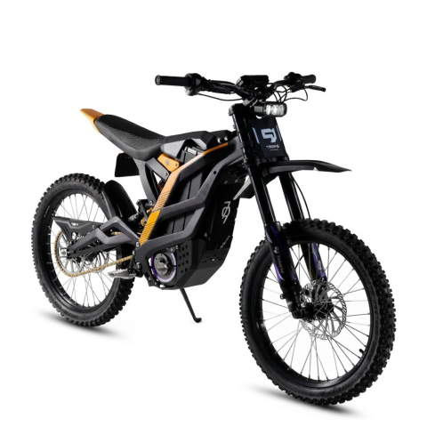 Motociclete și scutere electrice - Motocicletă electrică BIKE79 FALCON PRO BLACK/YELLOW