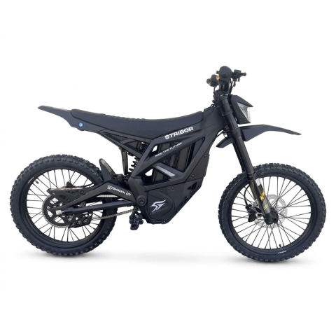 Motociclete și scutere electrice - Motocicletă electrică STRIBOR GOSHAWK GT - ET7 BLACK