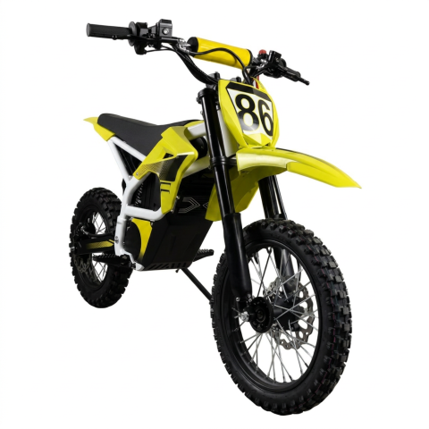 Motociclete și scutere electrice - Motocicletă electrică STRIBOR MERLIN PRO ER-3 YELLOW 25Ah/60V 5,6KW