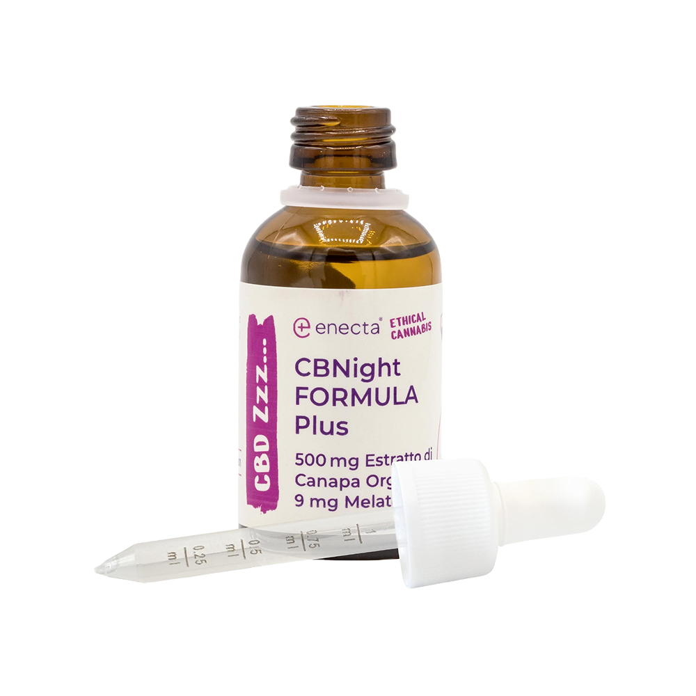 Formula Enecta CBNight Plus 250mg CBN + 250mg CBD + 9mg Melatonină (30ml) [3]