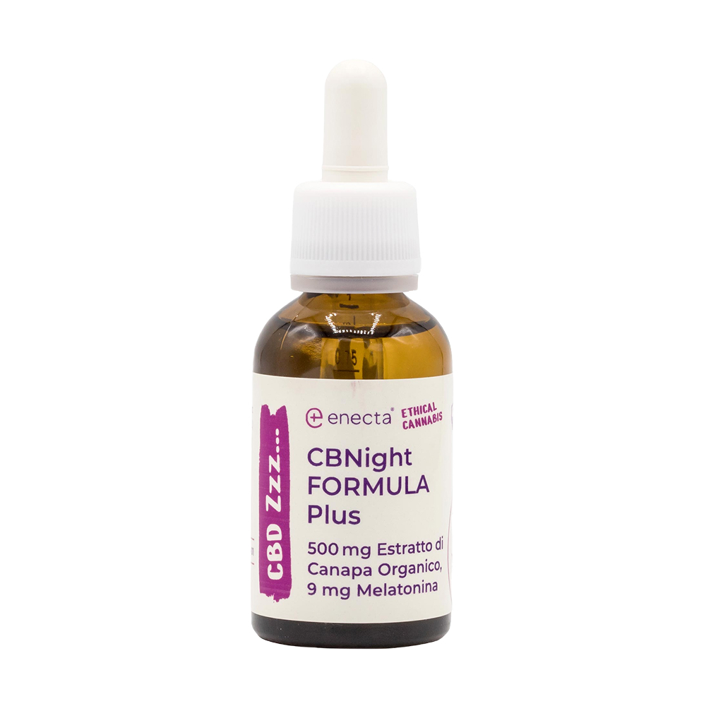 Formula Enecta CBNight Plus 250mg CBN + 250mg CBD + 9mg Melatonină (30ml) [2]