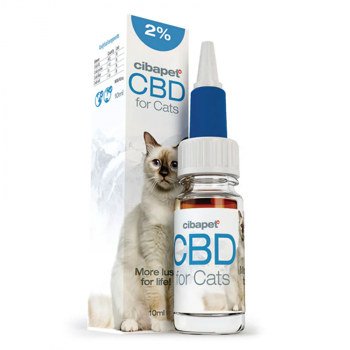 Ulei CBD pentru Pisici 2% (10ml) - Cibdol [2]