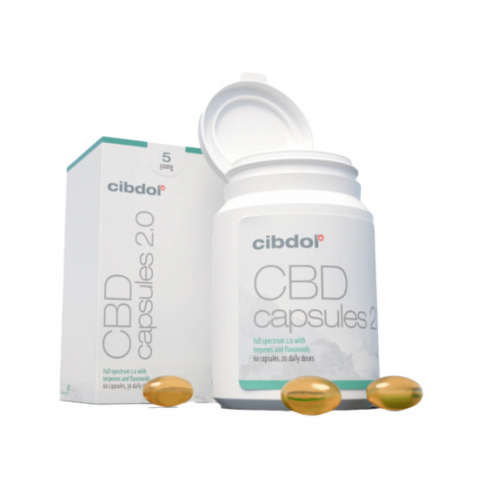Capsule Cibdol CBD Softgel 5% - 500mg (60 capsule) [1]