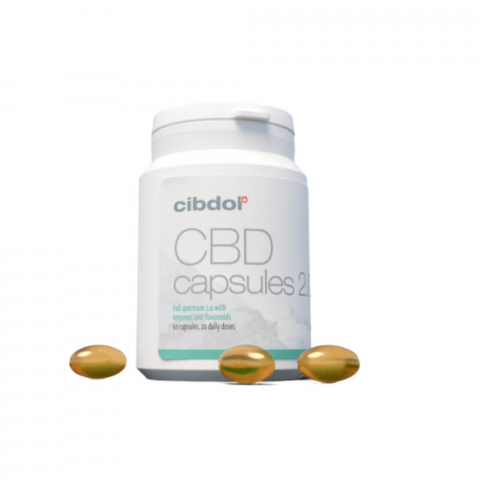 Capsule CBD - Capsule Cibdol CBD Softgel 5% - 500mg (60 capsule)