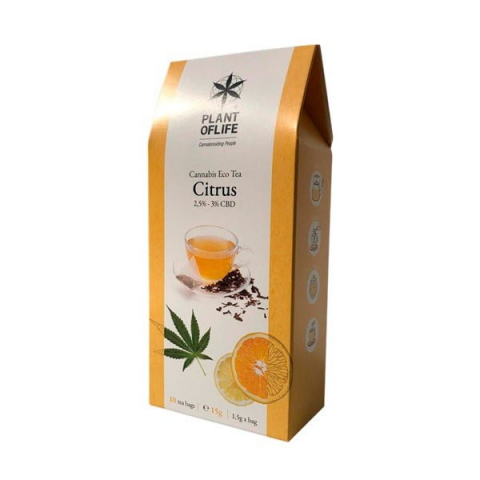 Ceaiuri CBD - Ceai Citrus Plant of Life - 2.5%-3% CBD