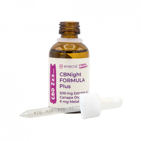 Formula Enecta CBNight Plus 250mg CBN + 250mg CBD + 9mg Melatonină (30ml) [2]