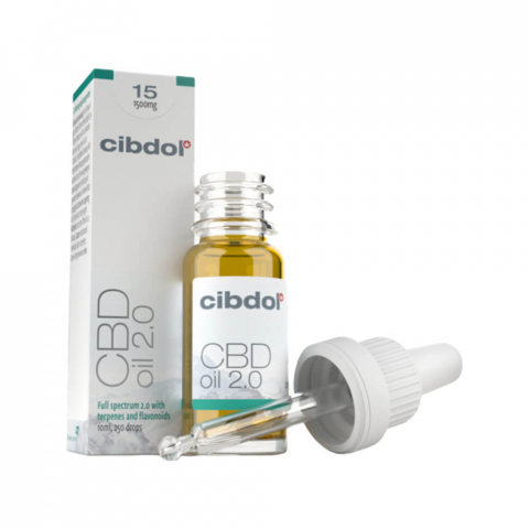 Ulei CBD 15 % - Ulei CBD Cibdol 2.0 - 15% 1500mg (10ml)