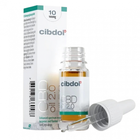 Ulei CBD 10 % - Ulei Cibdol CBD 2.0 – 10% 1000mg (10ml)