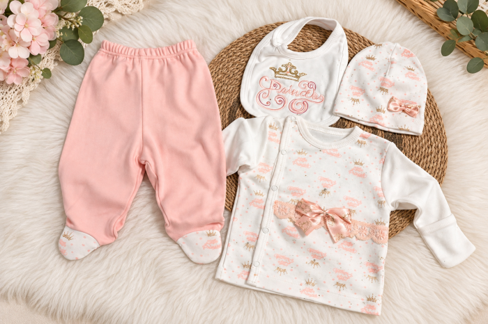 Set bebeluș „Princess” – 4 piese [2]