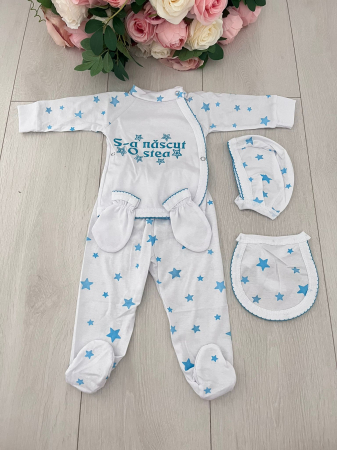 HAINE FETITA 0-24 LUNI - Costumas bumbac