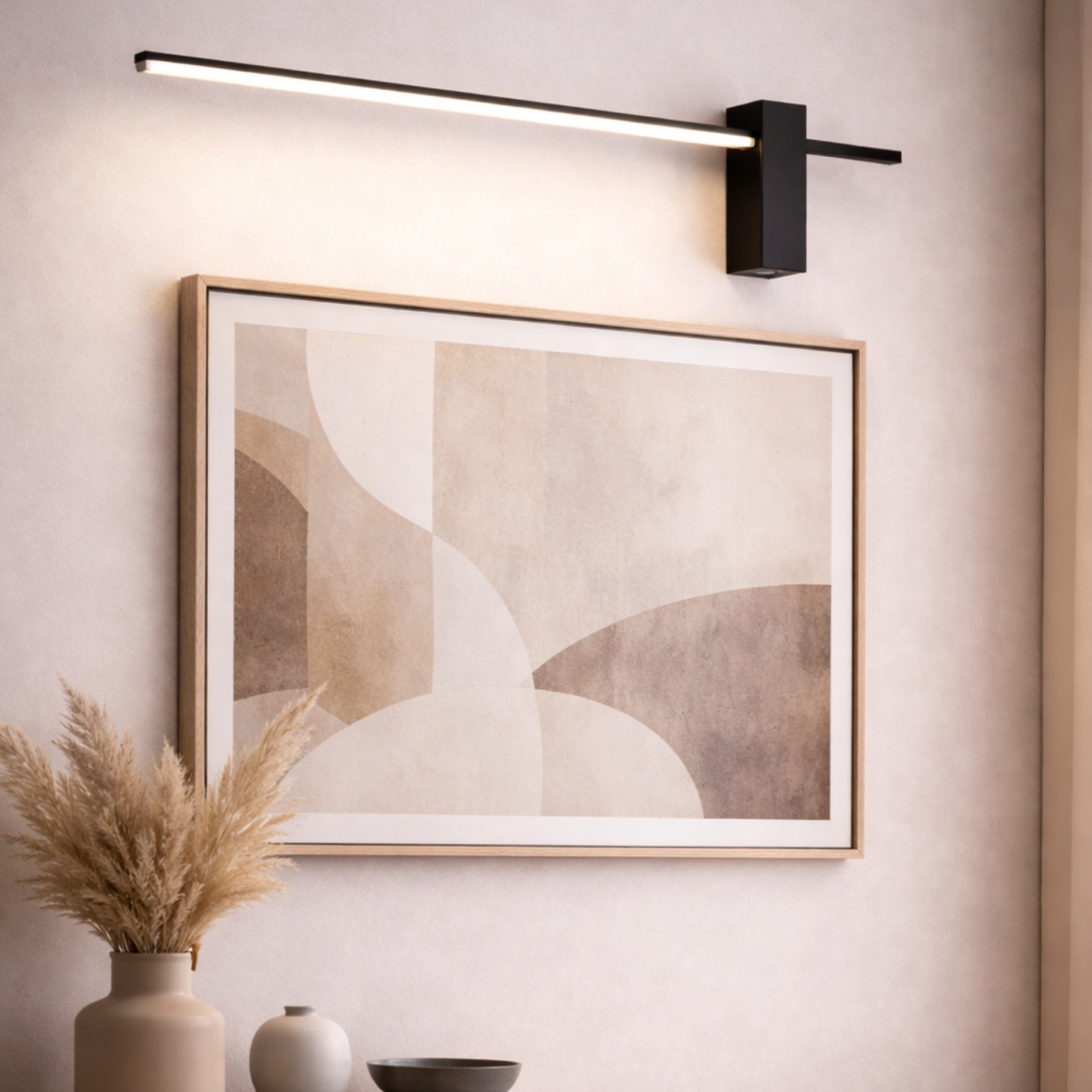 aplica perete SABER LED S negru LED integrat 3000K Nowodvorski [3]