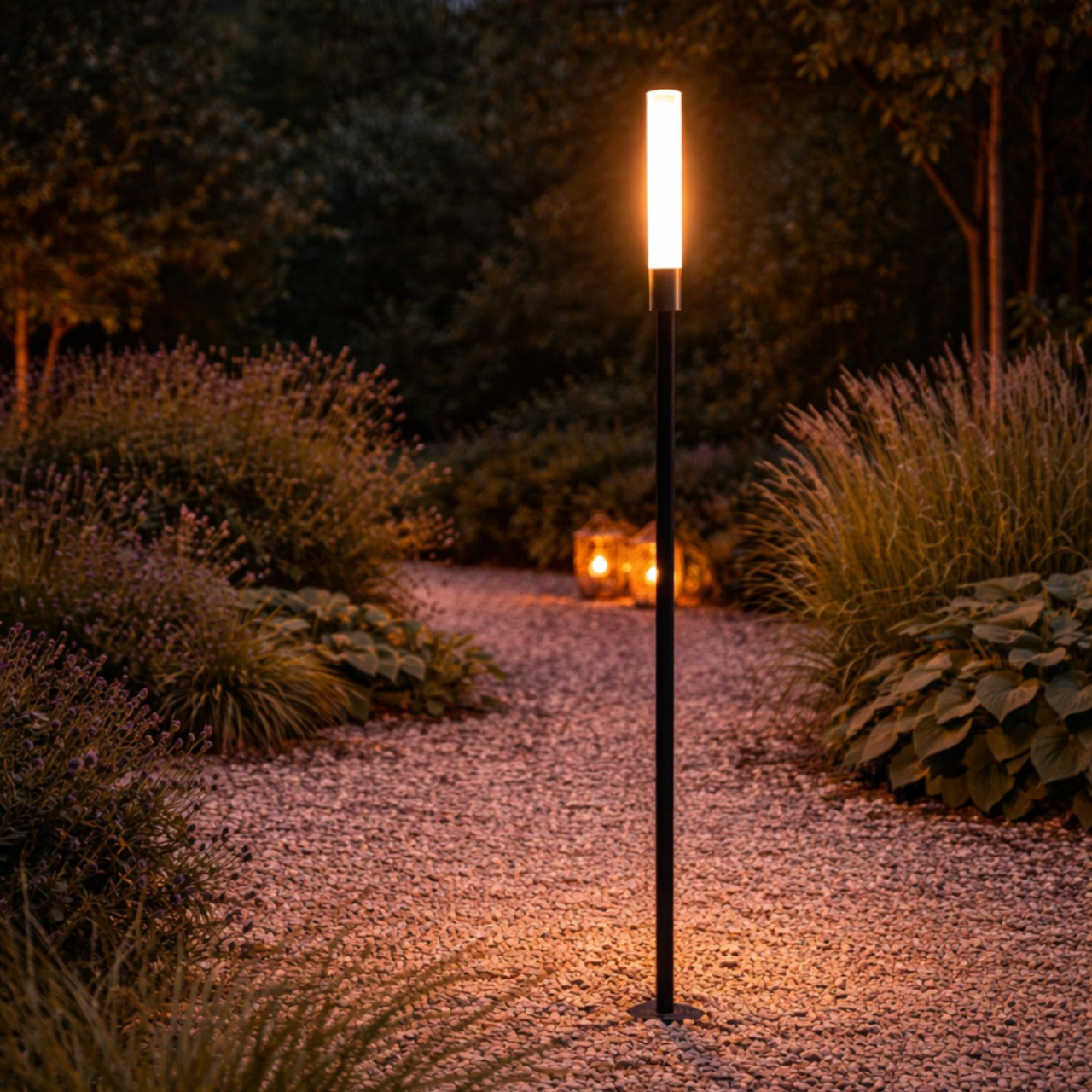 Lampă podea exterior ZOLA LED L – elegantă, IP54, 120 cm, LED 3 W [4]