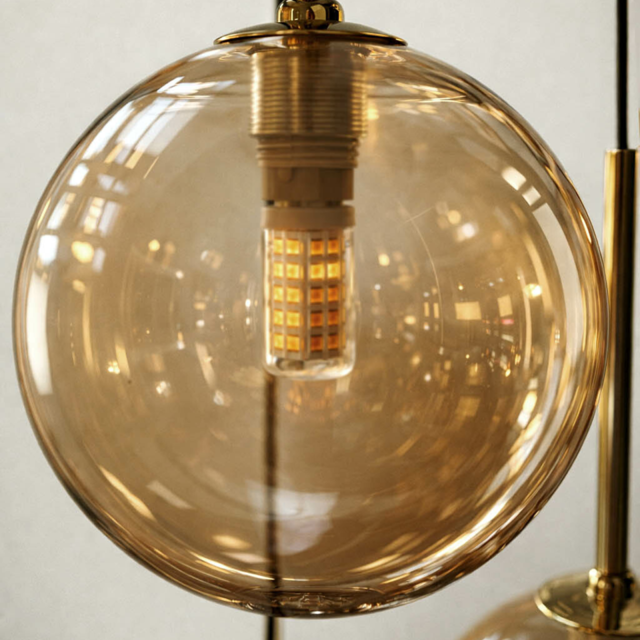 Lampă suspendată K-5562 GALAXY 8xG9 negru auriu [5]