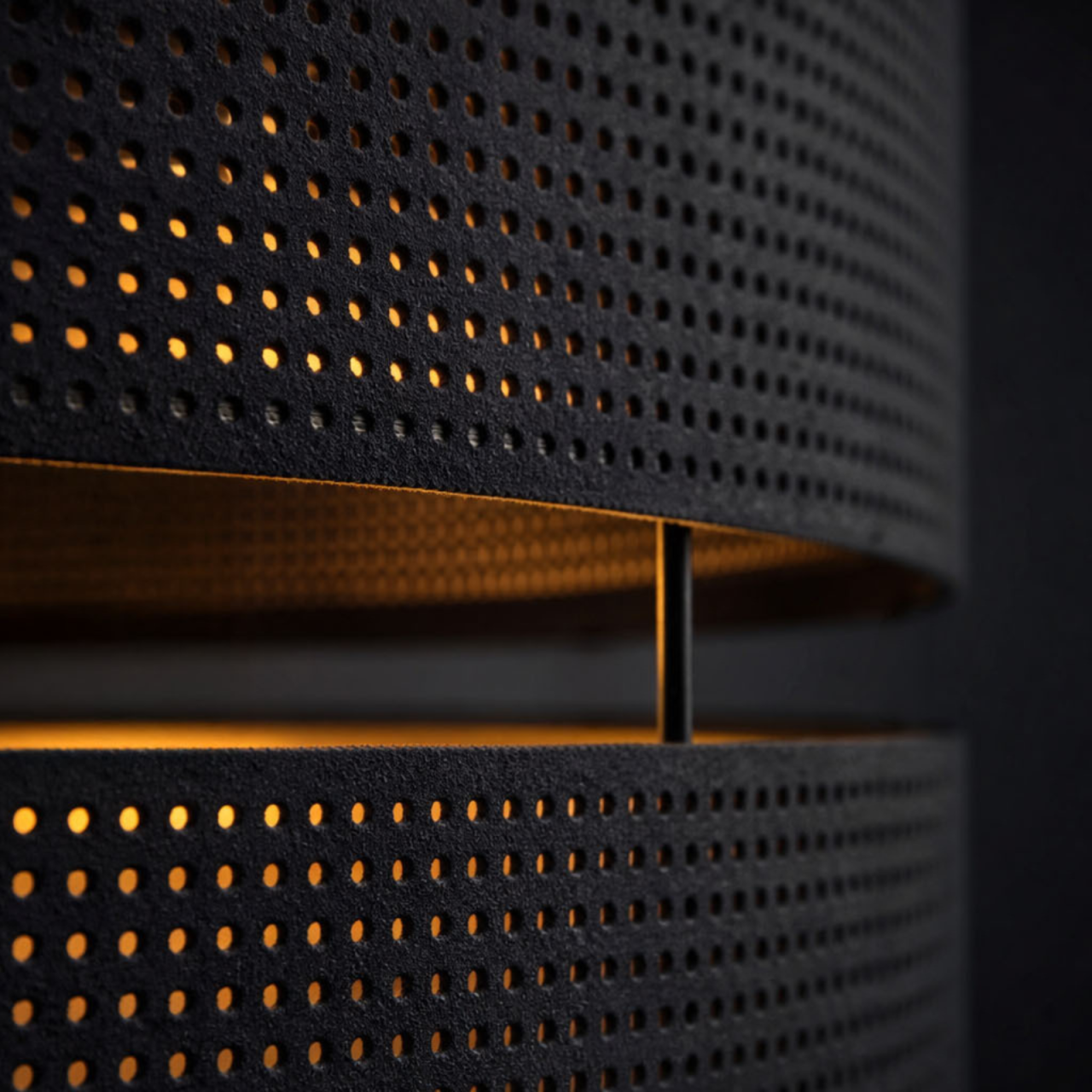 Lampă suspendată K-5501 MALAVI 1xE27 negru auriu [2]