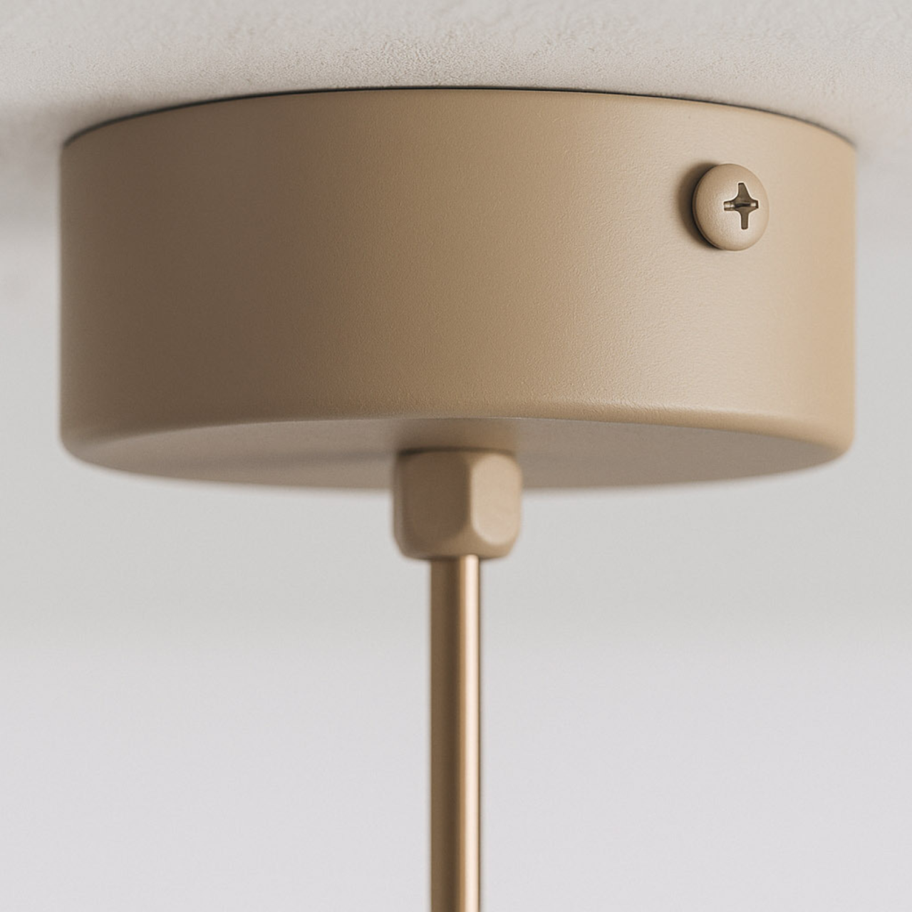 Lampă suspendată K-5790 SAVIA E14 bej alb auriu – design modern [5]