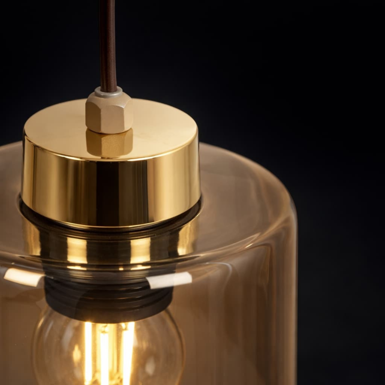 Lampă suspendată K-5810 VANES negru E27 – design modern decorativ [5]