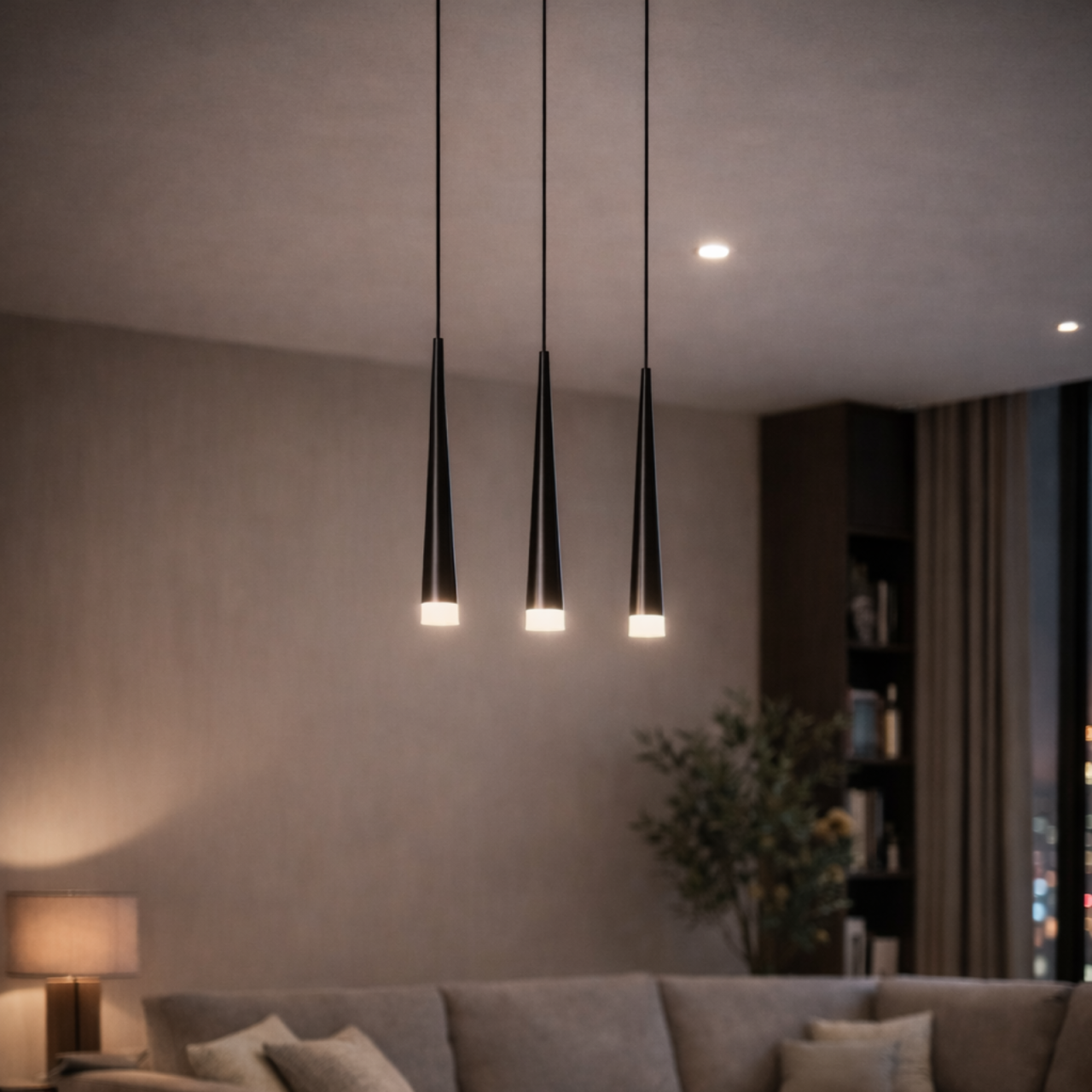 Lustră STYLO 3 AZ0118 – Negru, 3 surse G9 | Azzardo [2]